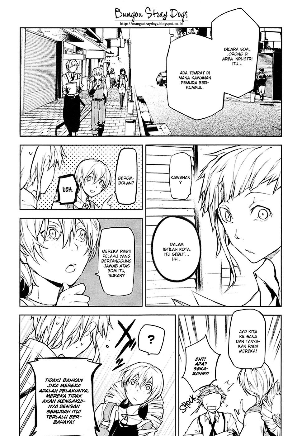 Bungou Stray Dogs chapter 13 halaman 22