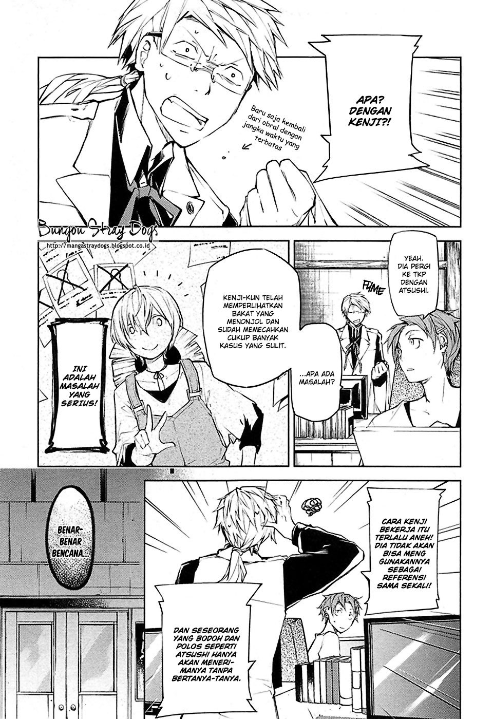 Bungou Stray Dogs chapter 13 halaman 24