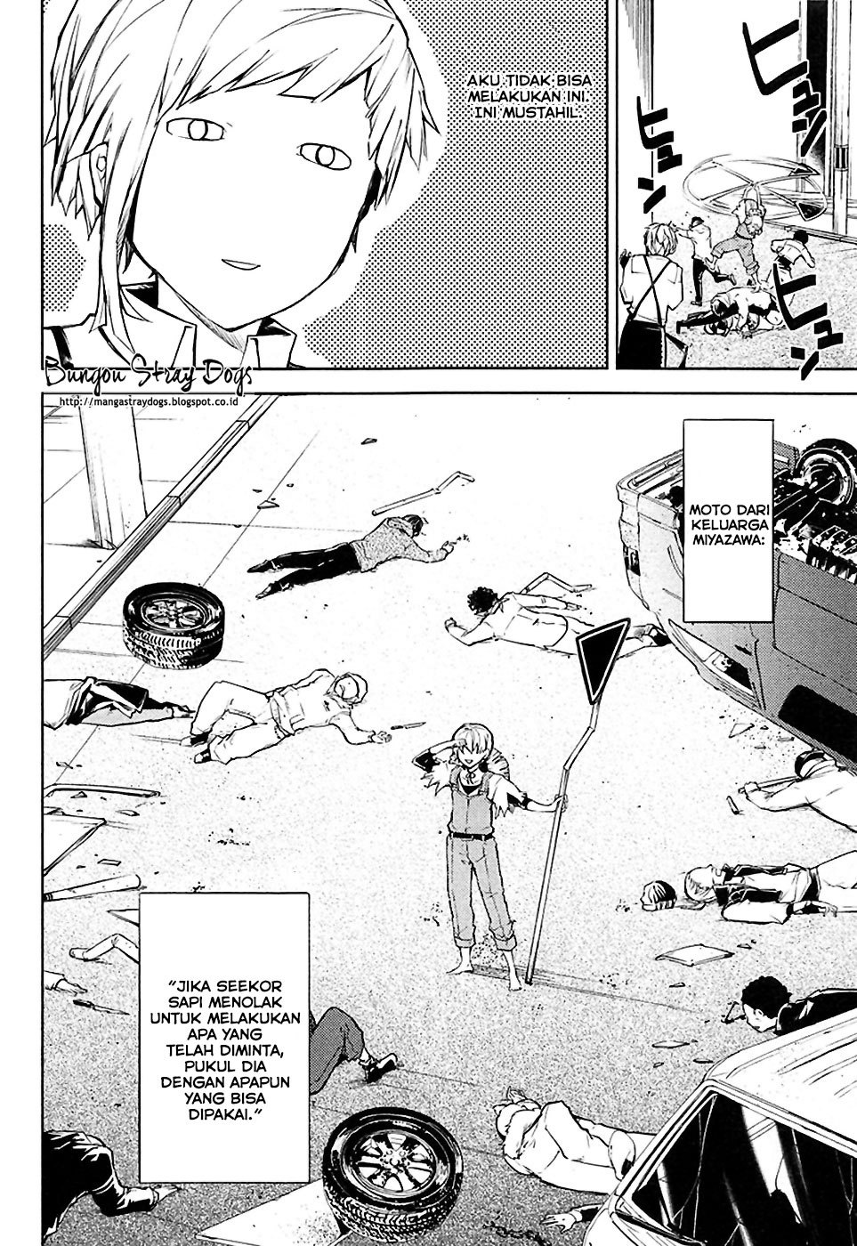 Bungou Stray Dogs chapter 13 halaman 36