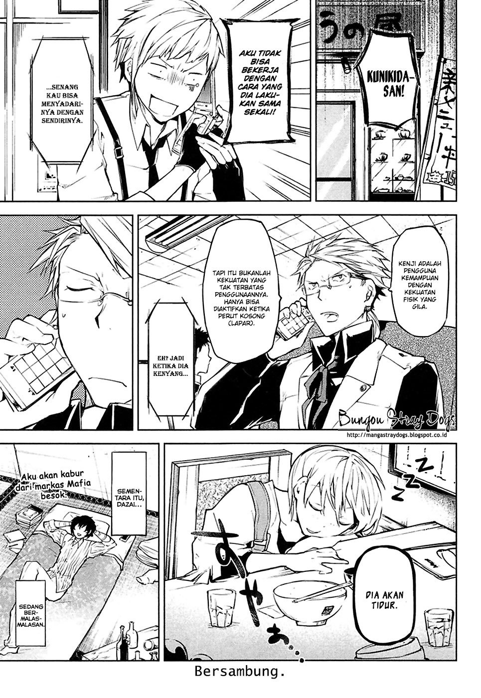 Bungou Stray Dogs chapter 13 halaman 37