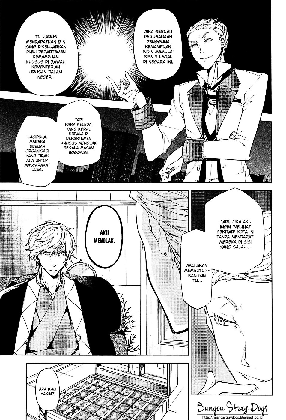 Bungou Stray Dogs Bab 15 halaman 16