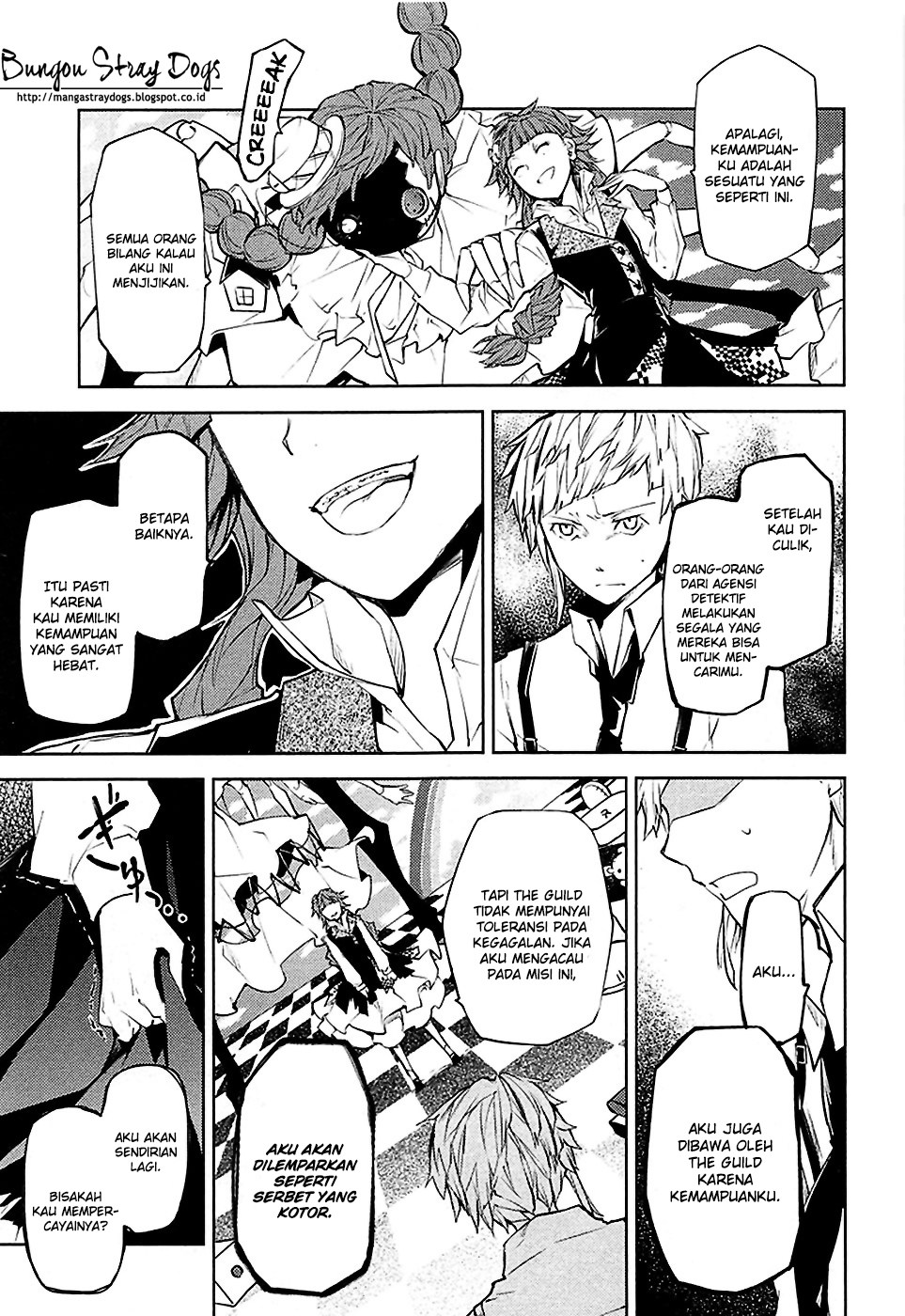 Bungou Stray Dogs chapter 16 halaman 8