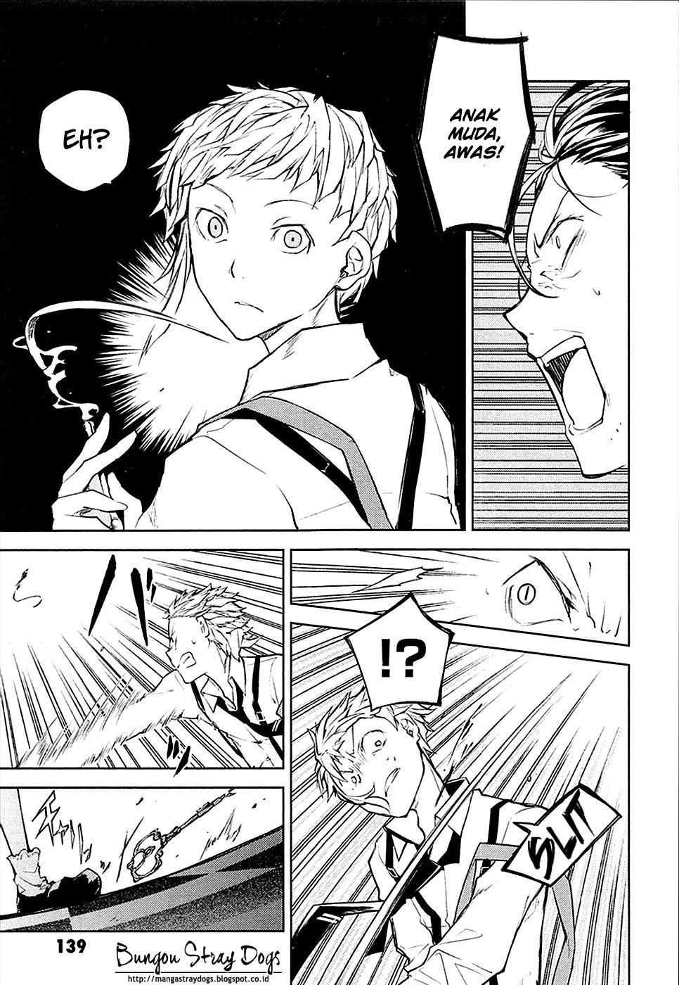 Bungou Stray Dogs chapter 16 halaman 12