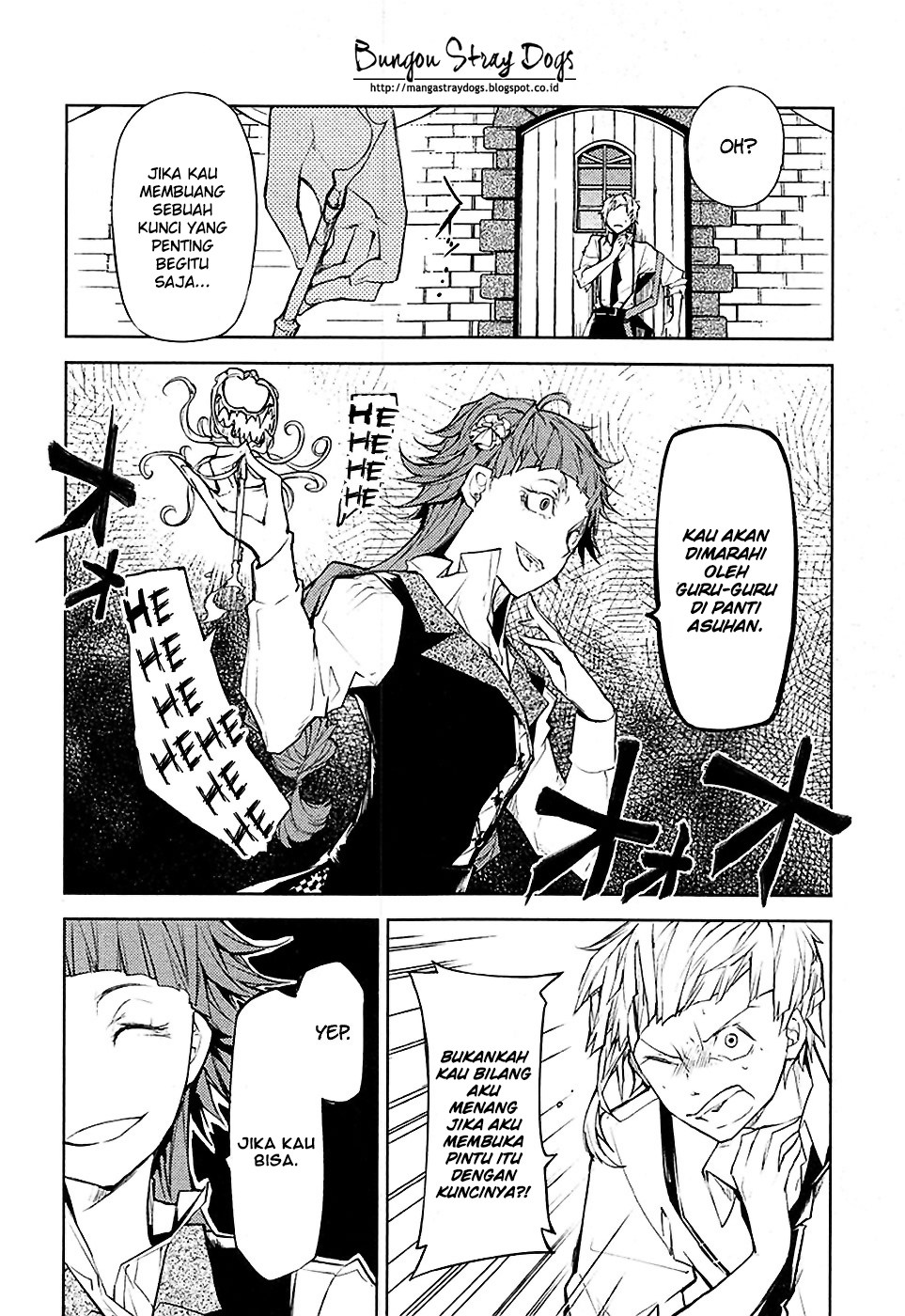 Bungou Stray Dogs chapter 16 halaman 13