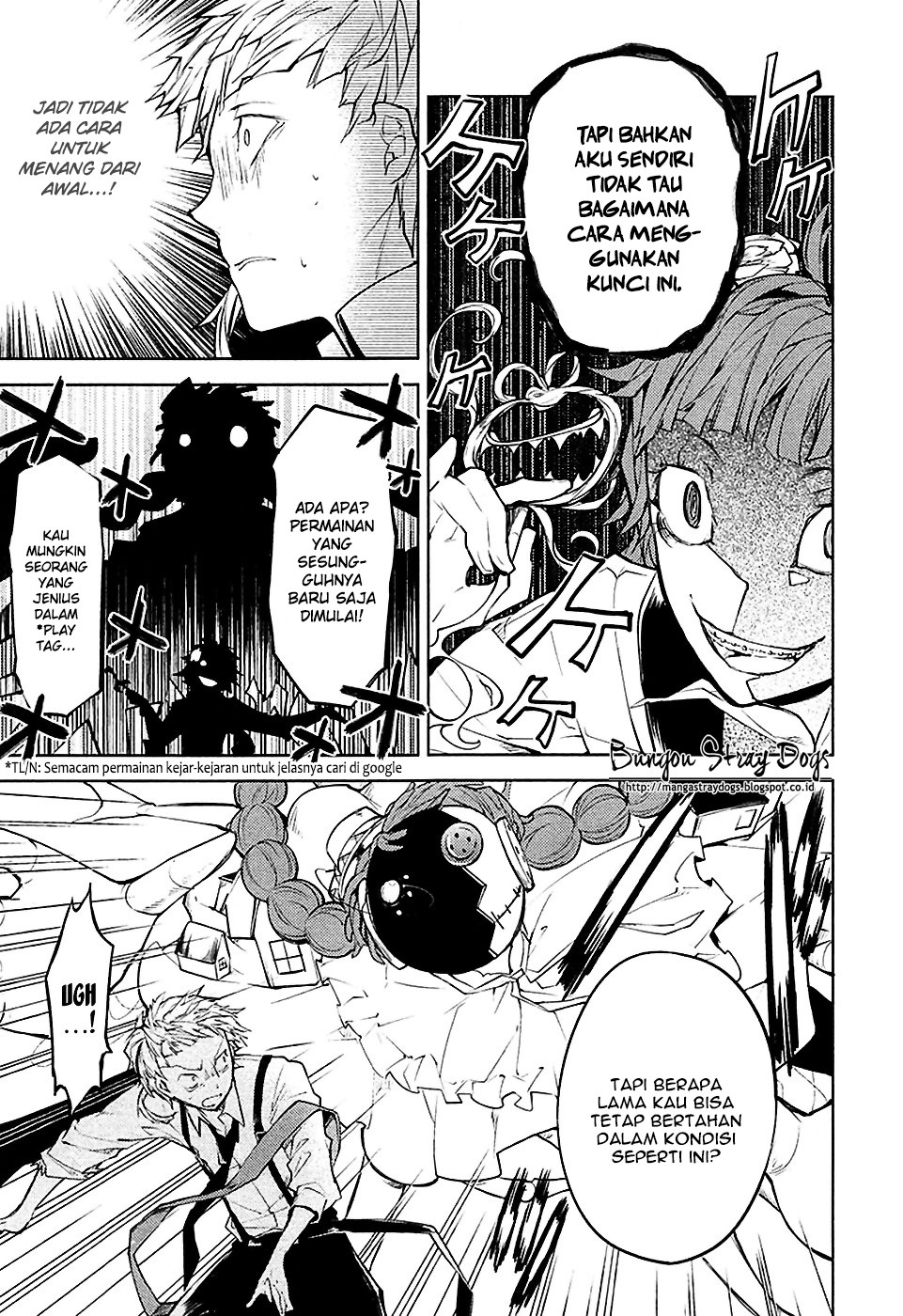 Bungou Stray Dogs chapter 16 halaman 14