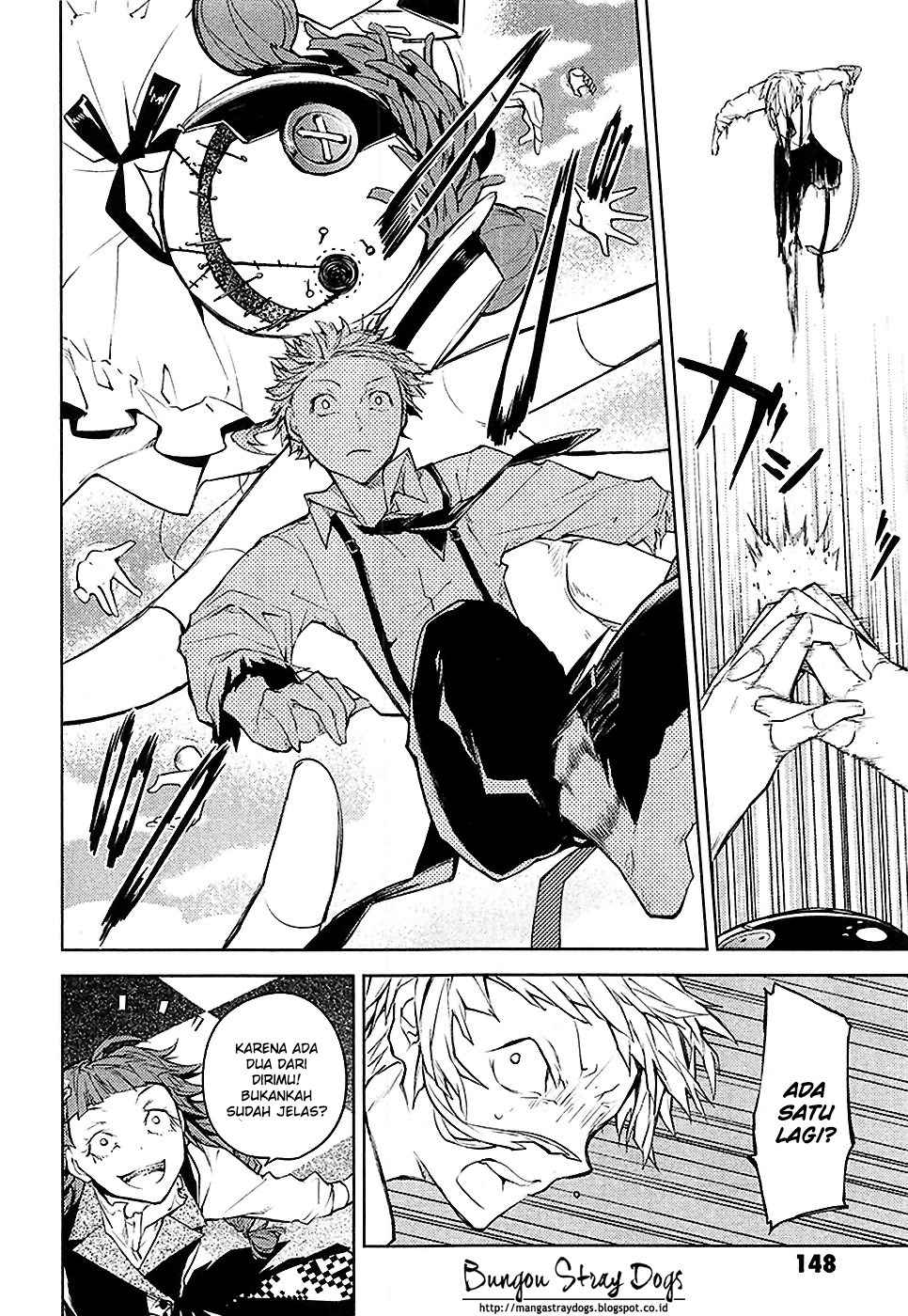 Bungou Stray Dogs chapter 16 halaman 21