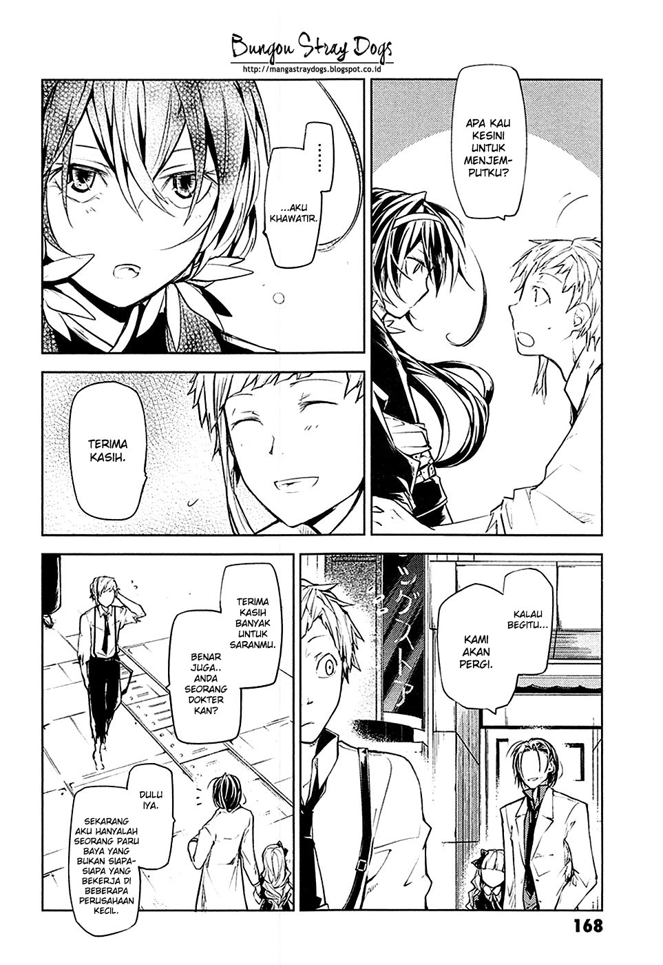 Bungou Stray Dogs chapter 16 halaman 41