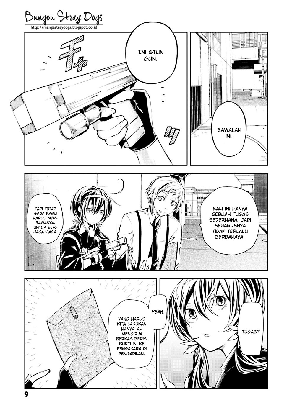 Bungou Stray Dogs Bab 17 halaman 9