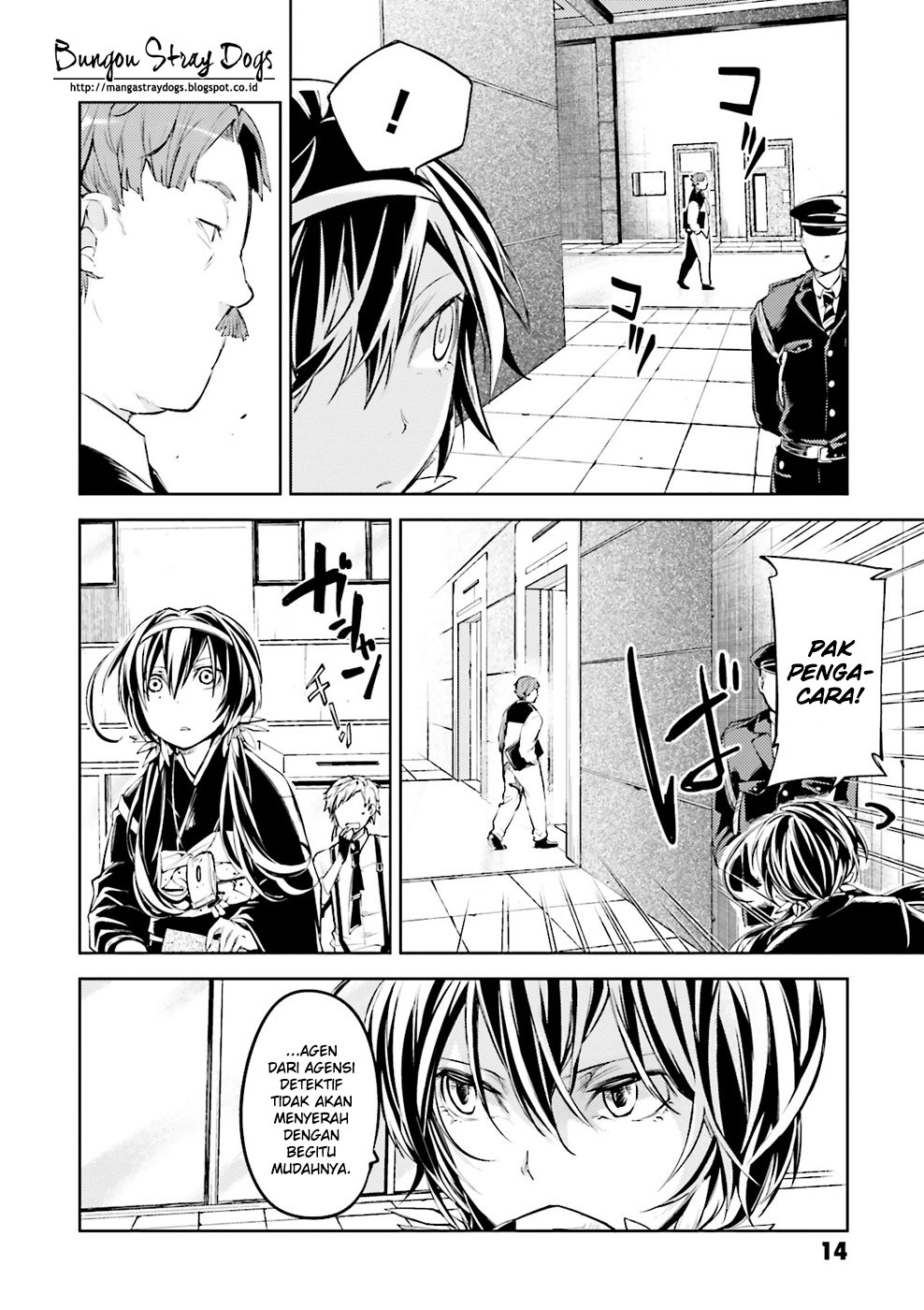 Bungou Stray Dogs Bab 17 halaman 14
