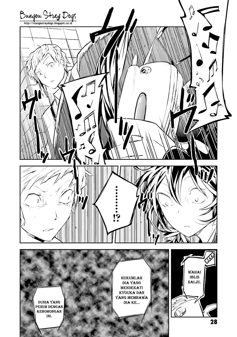 Bungou Stray Dogs Bab 17 halaman 28