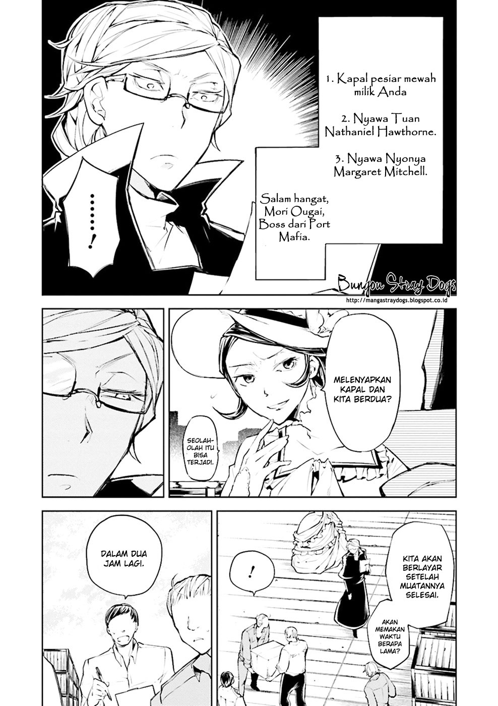 Bungou Stray Dogs Bab 20 halaman 14