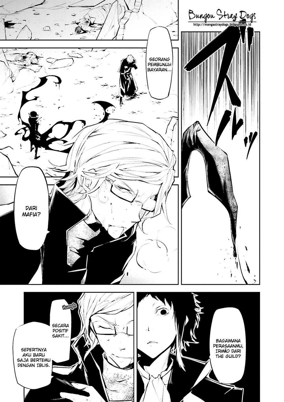 Bungou Stray Dogs chapter 21 halaman 6
