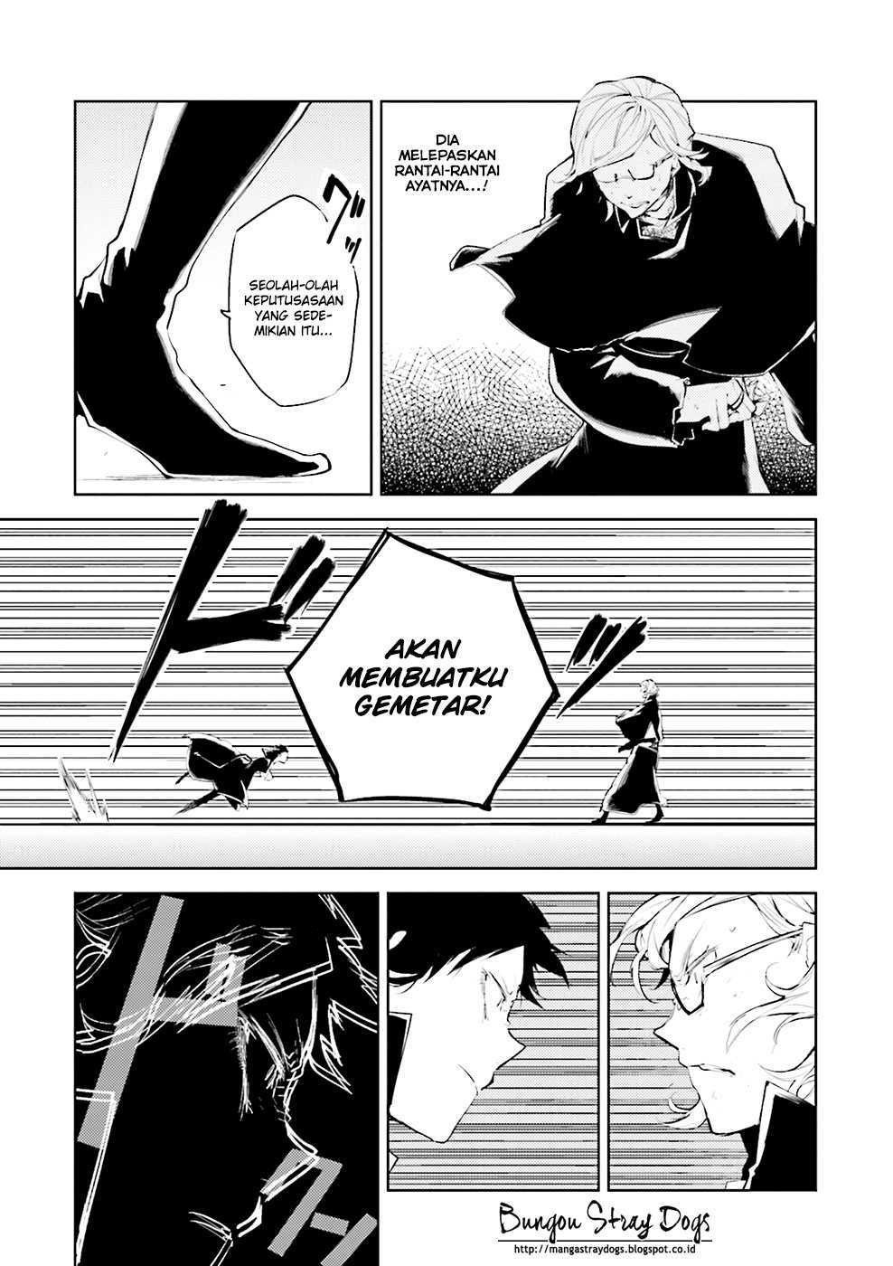 Bungou Stray Dogs chapter 21 halaman 20