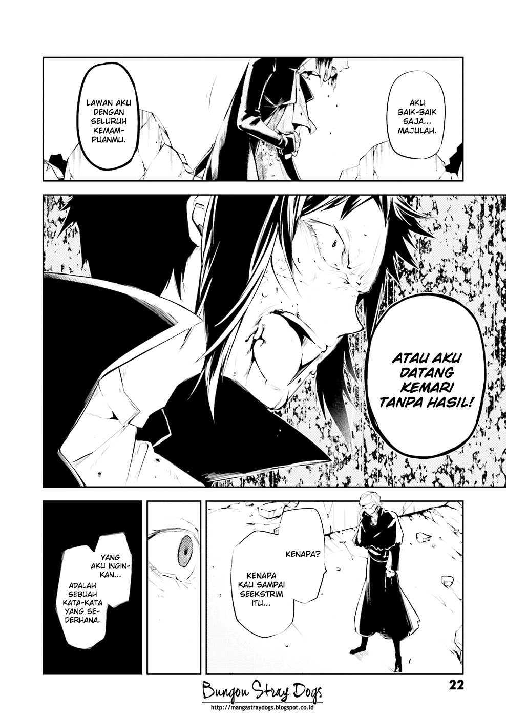 Bungou Stray Dogs chapter 21 halaman 23