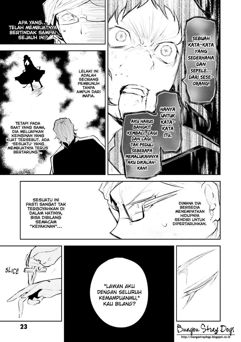 Bungou Stray Dogs chapter 21 halaman 24