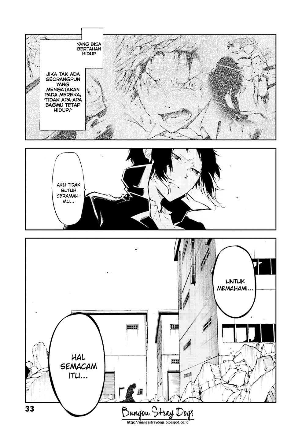Bungou Stray Dogs chapter 21 halaman 33