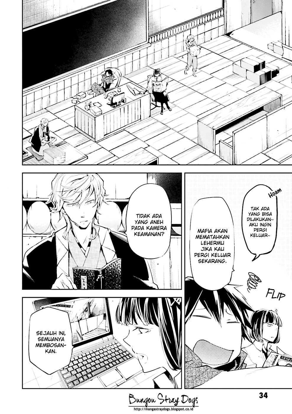 Bungou Stray Dogs chapter 21 halaman 34