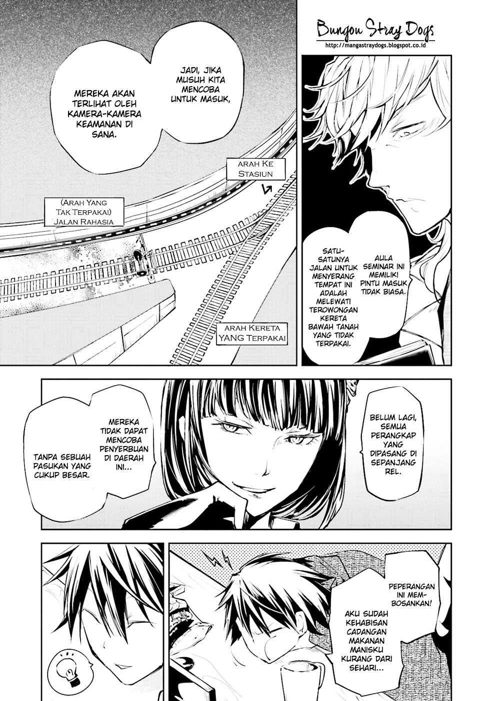 Bungou Stray Dogs chapter 21 halaman 35