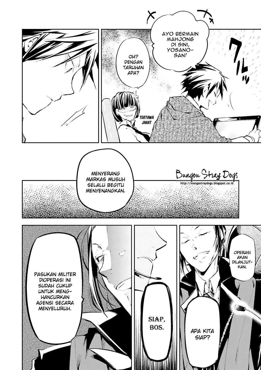 Bungou Stray Dogs chapter 21 halaman 36