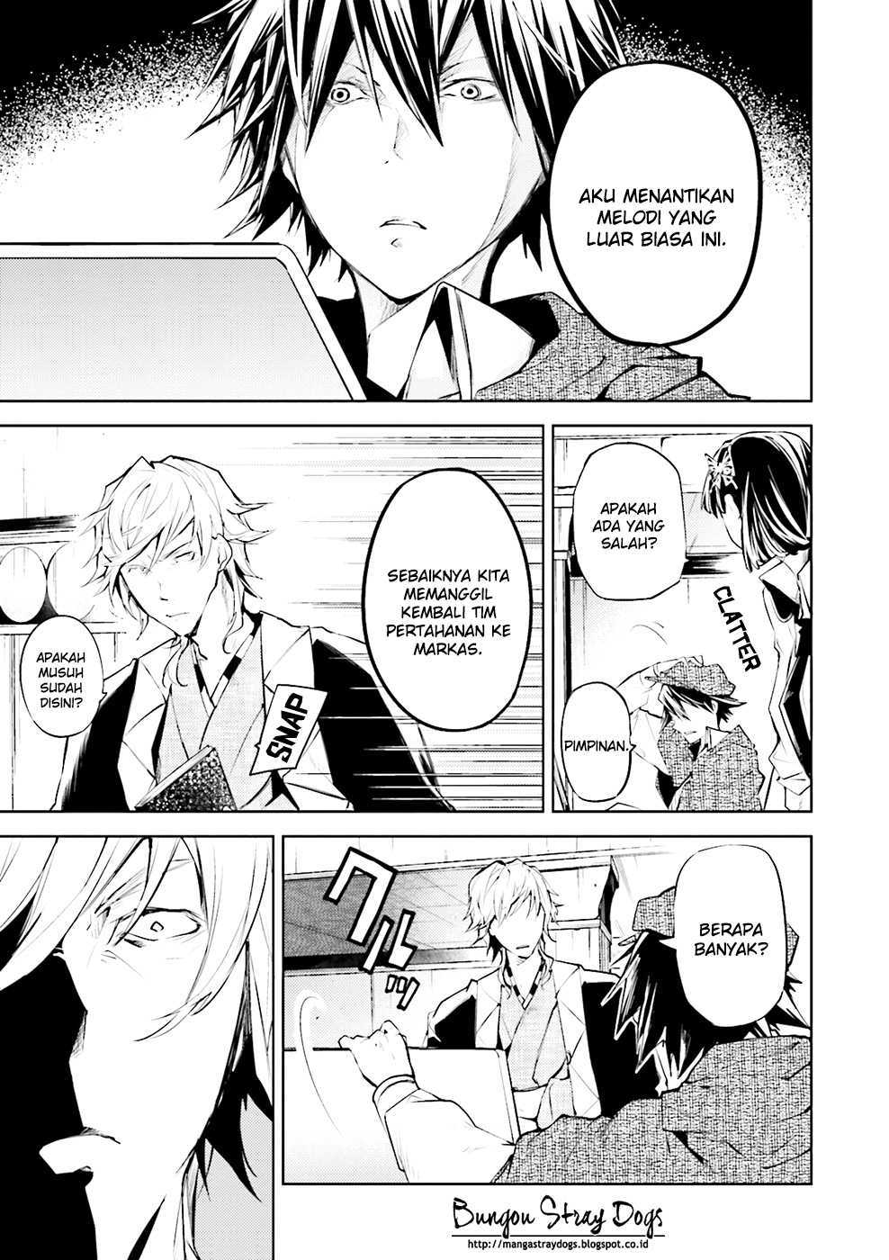Bungou Stray Dogs chapter 21 halaman 37