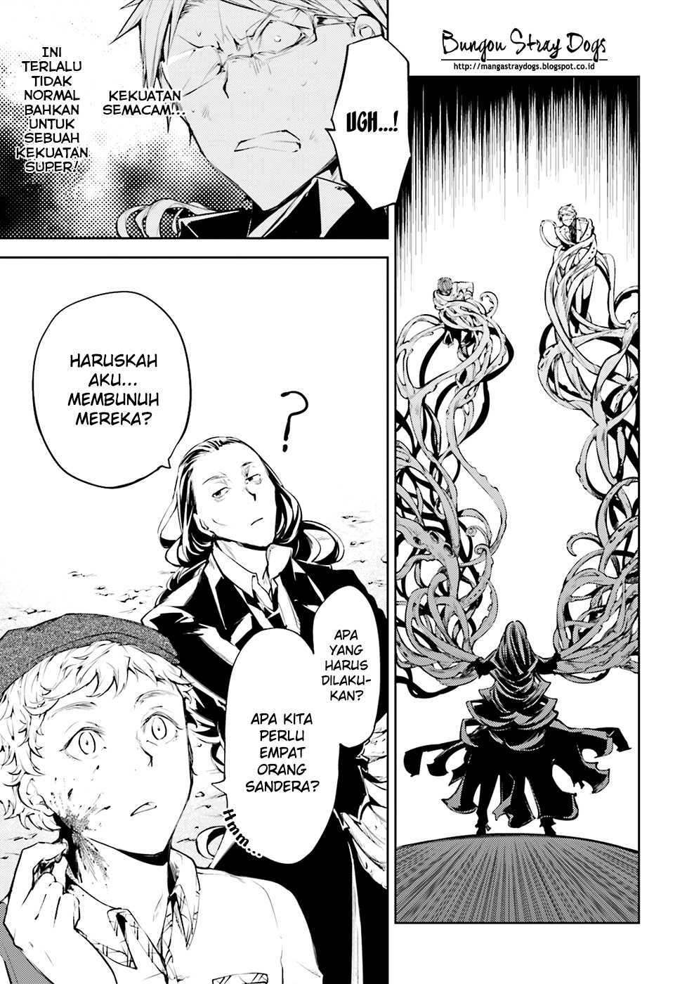 Bungou Stray Dogs chapter 24 halaman 4