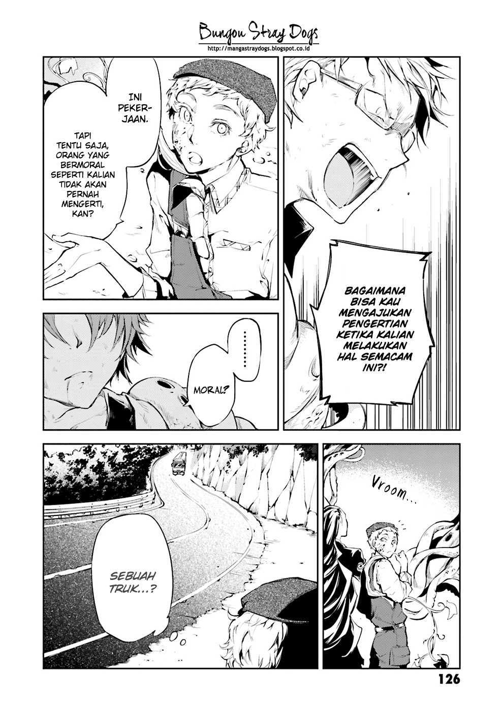 Bungou Stray Dogs chapter 24 halaman 9