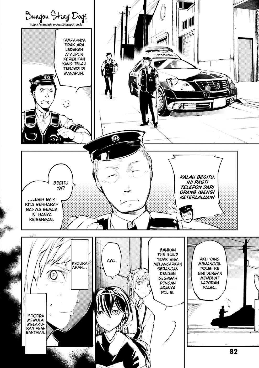 Bungou Stray Dogs chapter 27 halaman 4