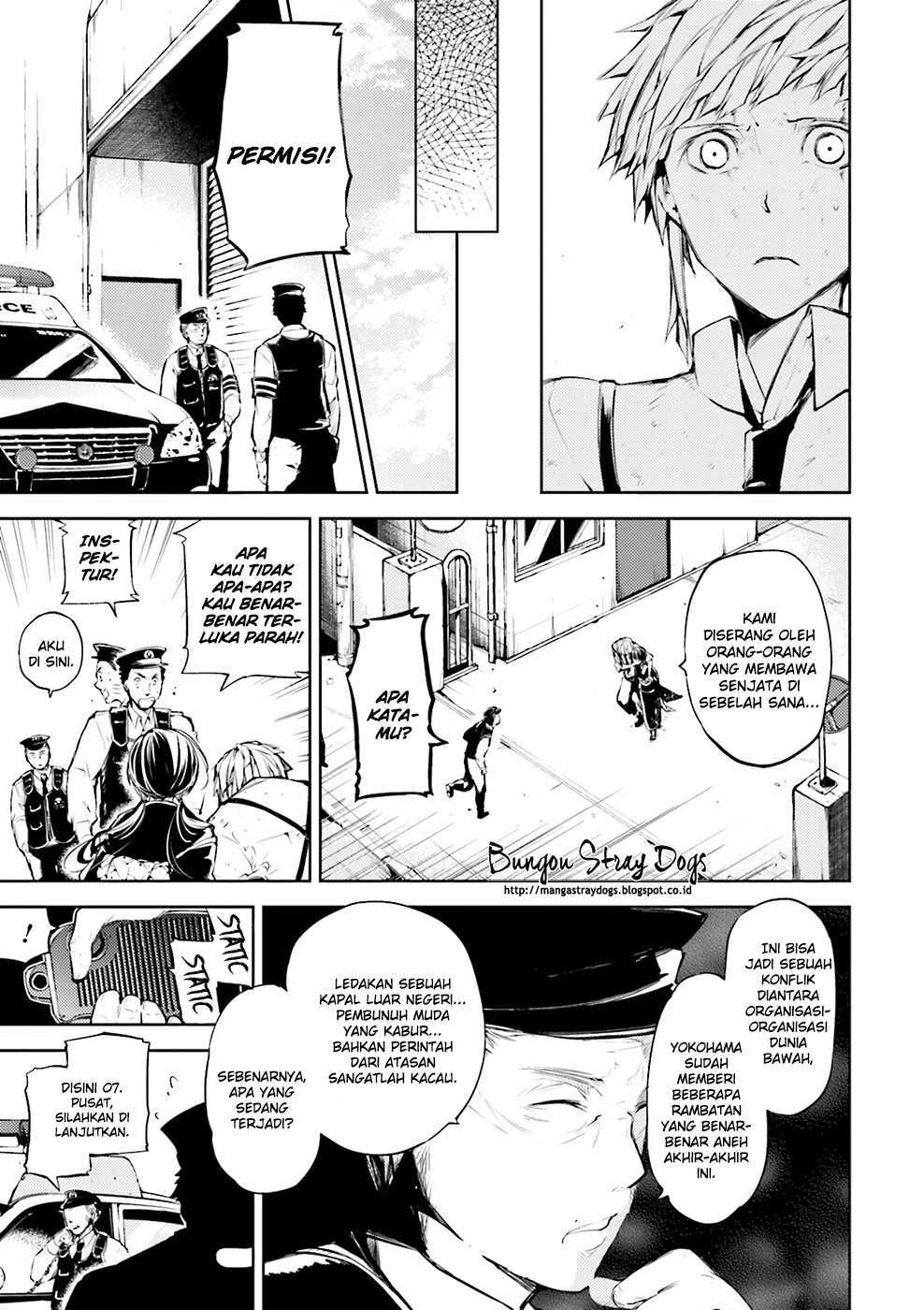 Bungou Stray Dogs chapter 27 halaman 7