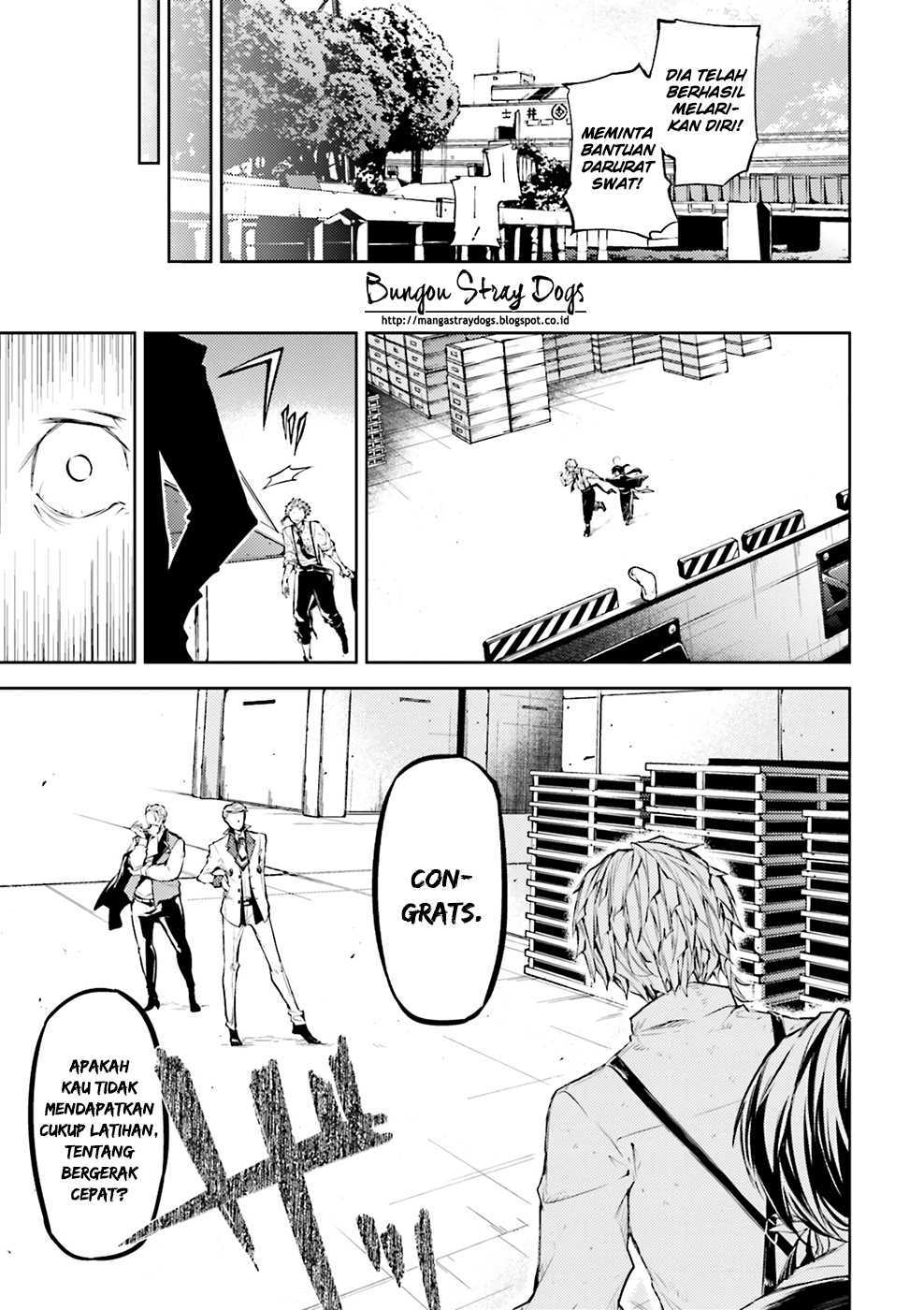 Bungou Stray Dogs chapter 27 halaman 13