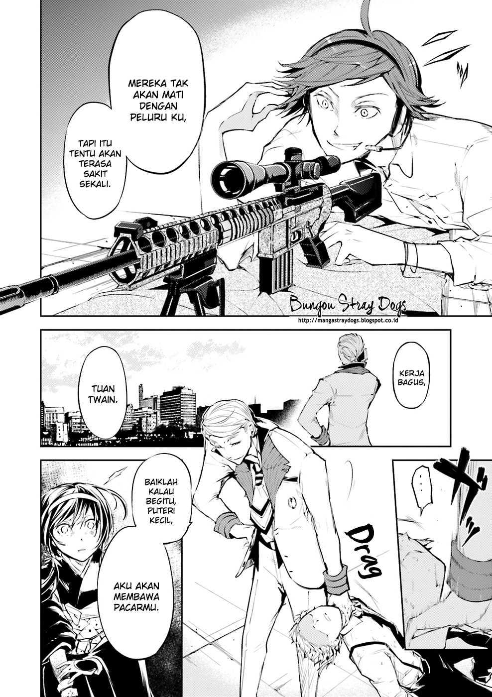 Bungou Stray Dogs chapter 27 halaman 16