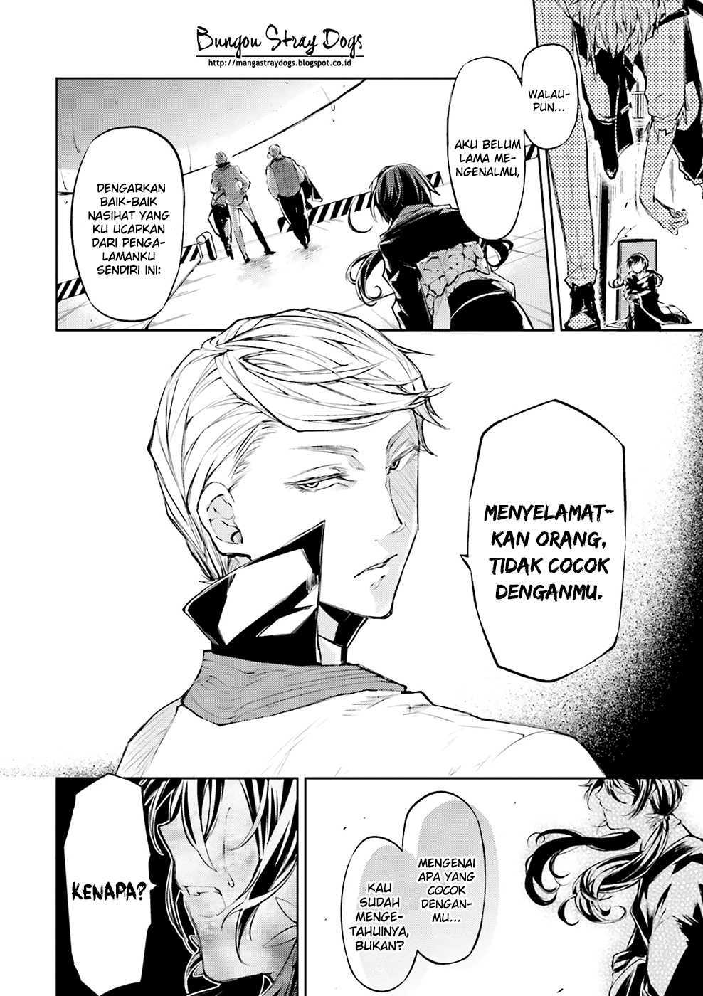 Bungou Stray Dogs chapter 27 halaman 19