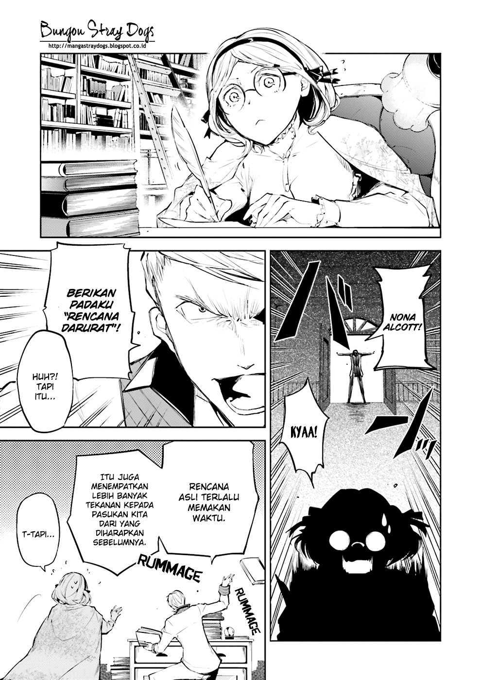Bungou Stray Dogs chapter 27 halaman 34