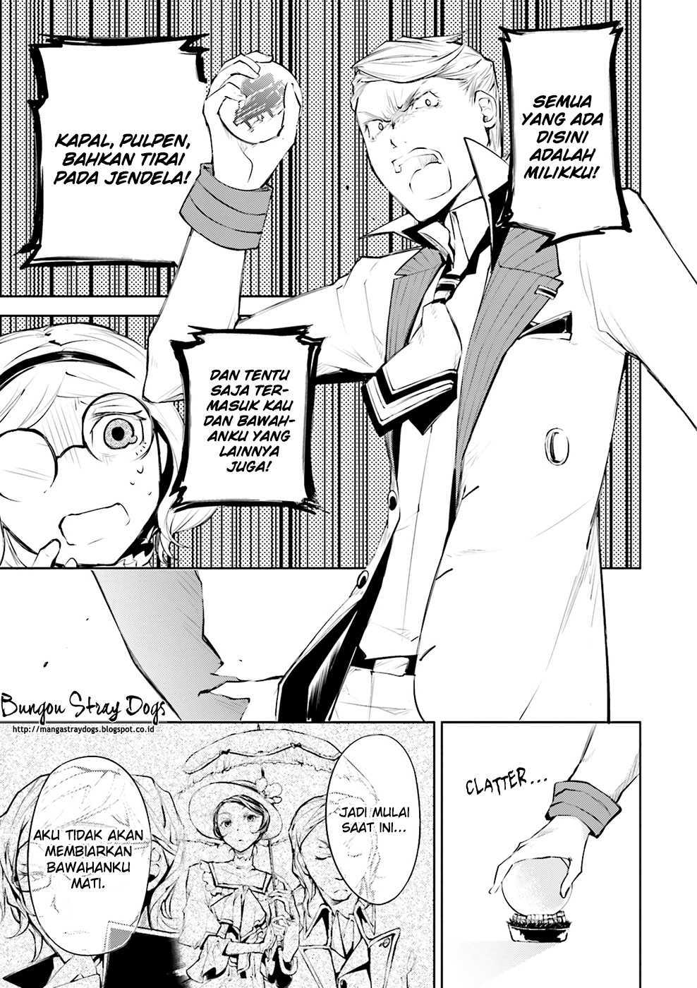 Bungou Stray Dogs chapter 27 halaman 36