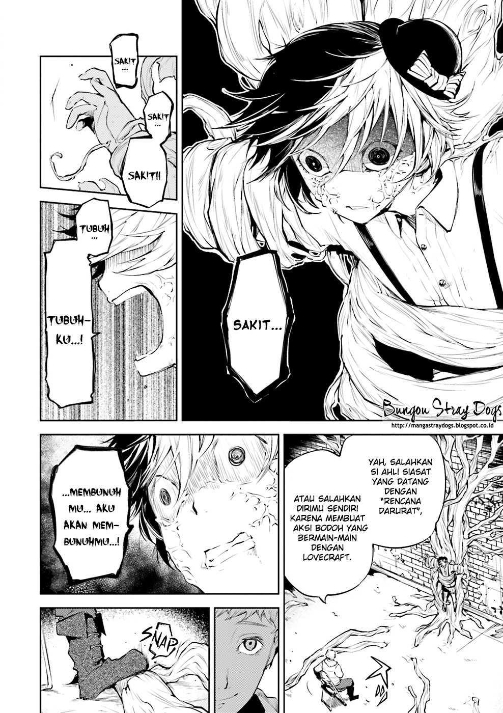 Bungou Stray Dogs chapter 28 halaman 2