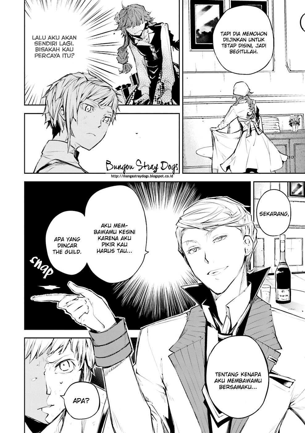 Bungou Stray Dogs chapter 28 halaman 6