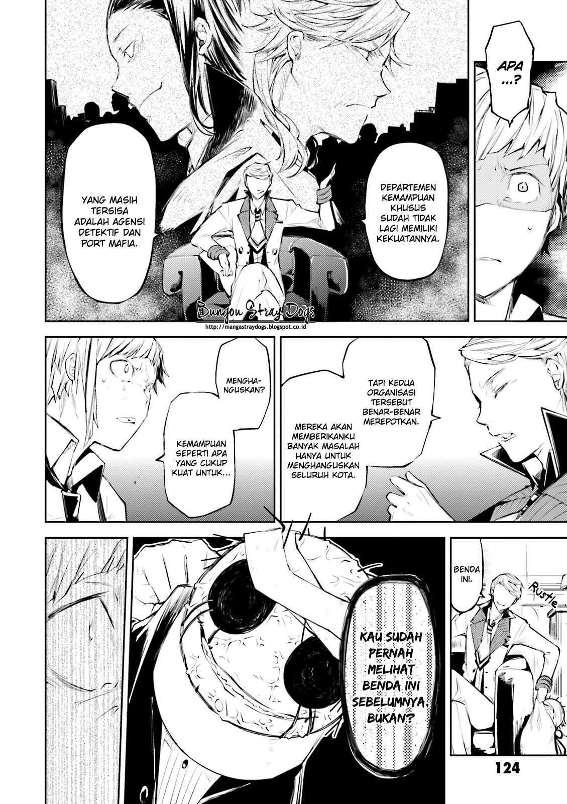Bungou Stray Dogs chapter 28 halaman 8
