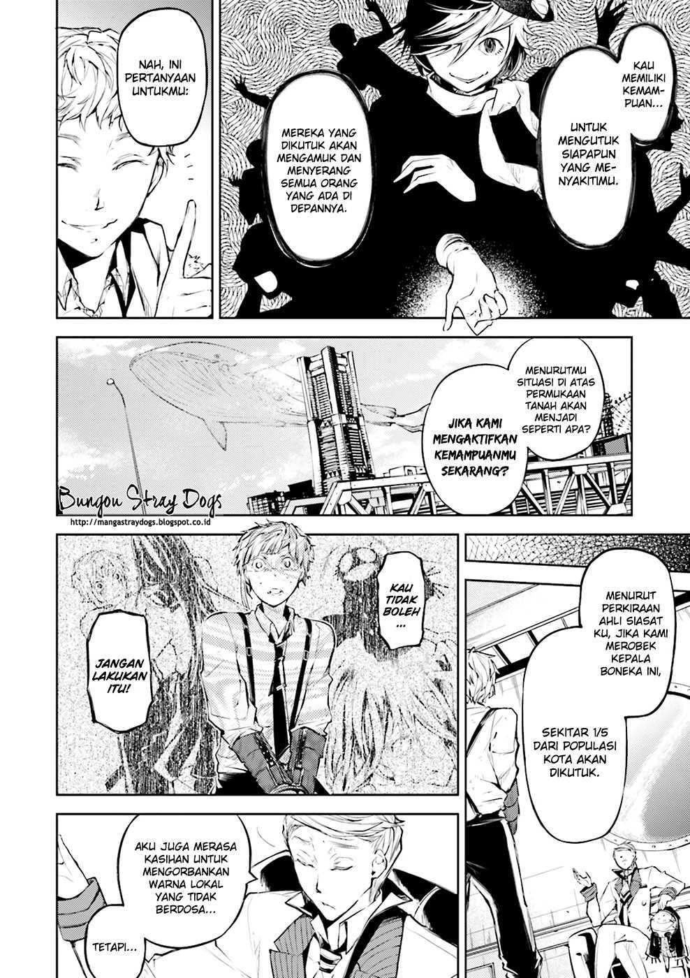 Bungou Stray Dogs chapter 28 halaman 10