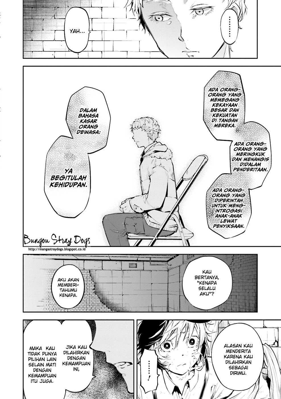 Bungou Stray Dogs chapter 28 halaman 12