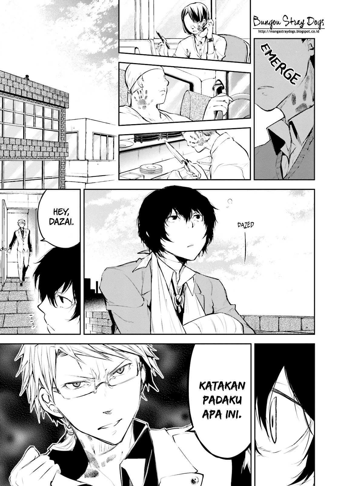 Bungou Stray Dogs chapter 28 halaman 15