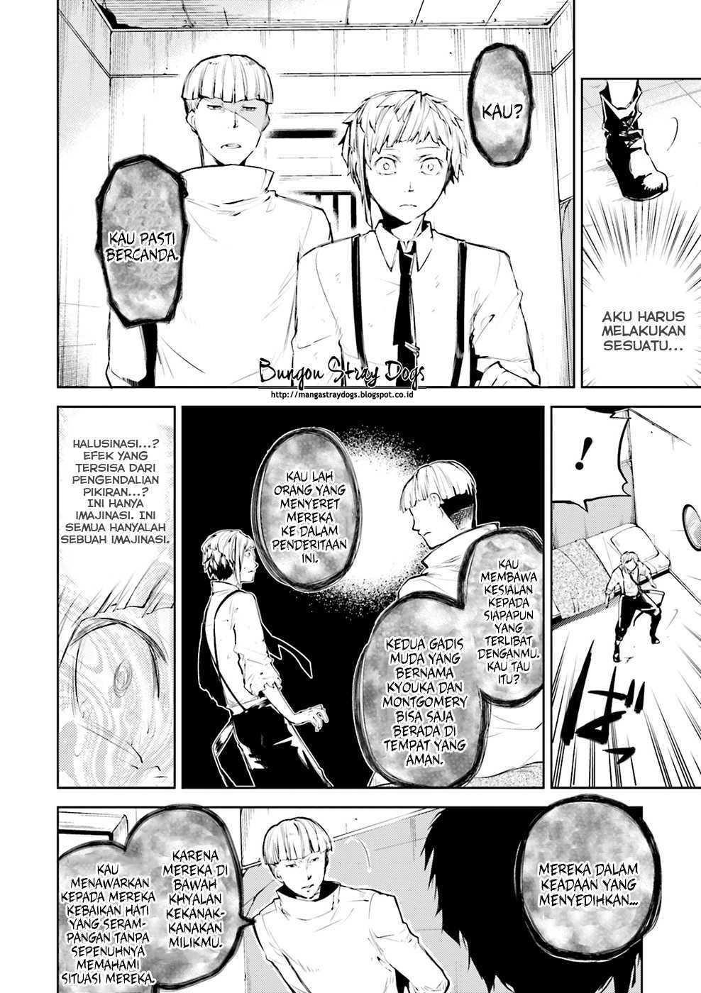 Bungou Stray Dogs chapter 28 halaman 22