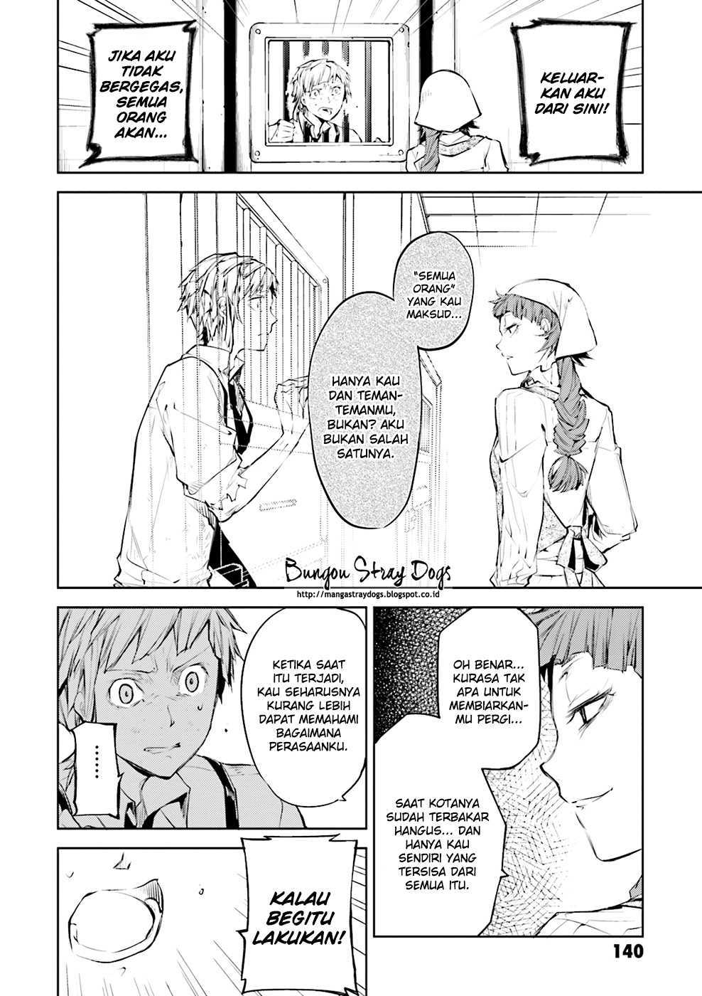 Bungou Stray Dogs chapter 28 halaman 24