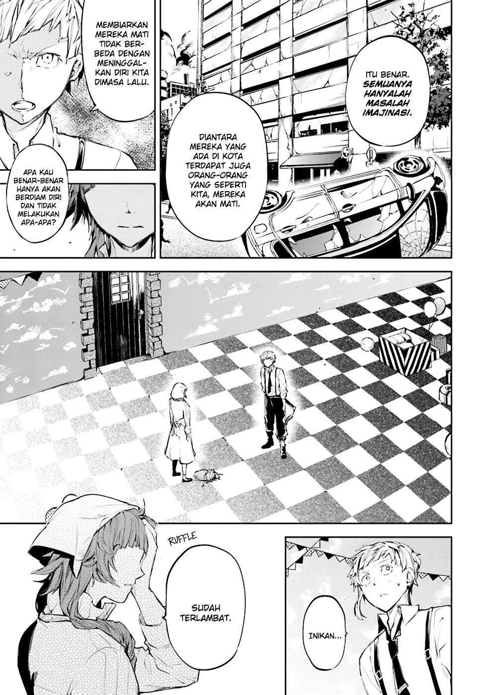 Bungou Stray Dogs chapter 28 halaman 27