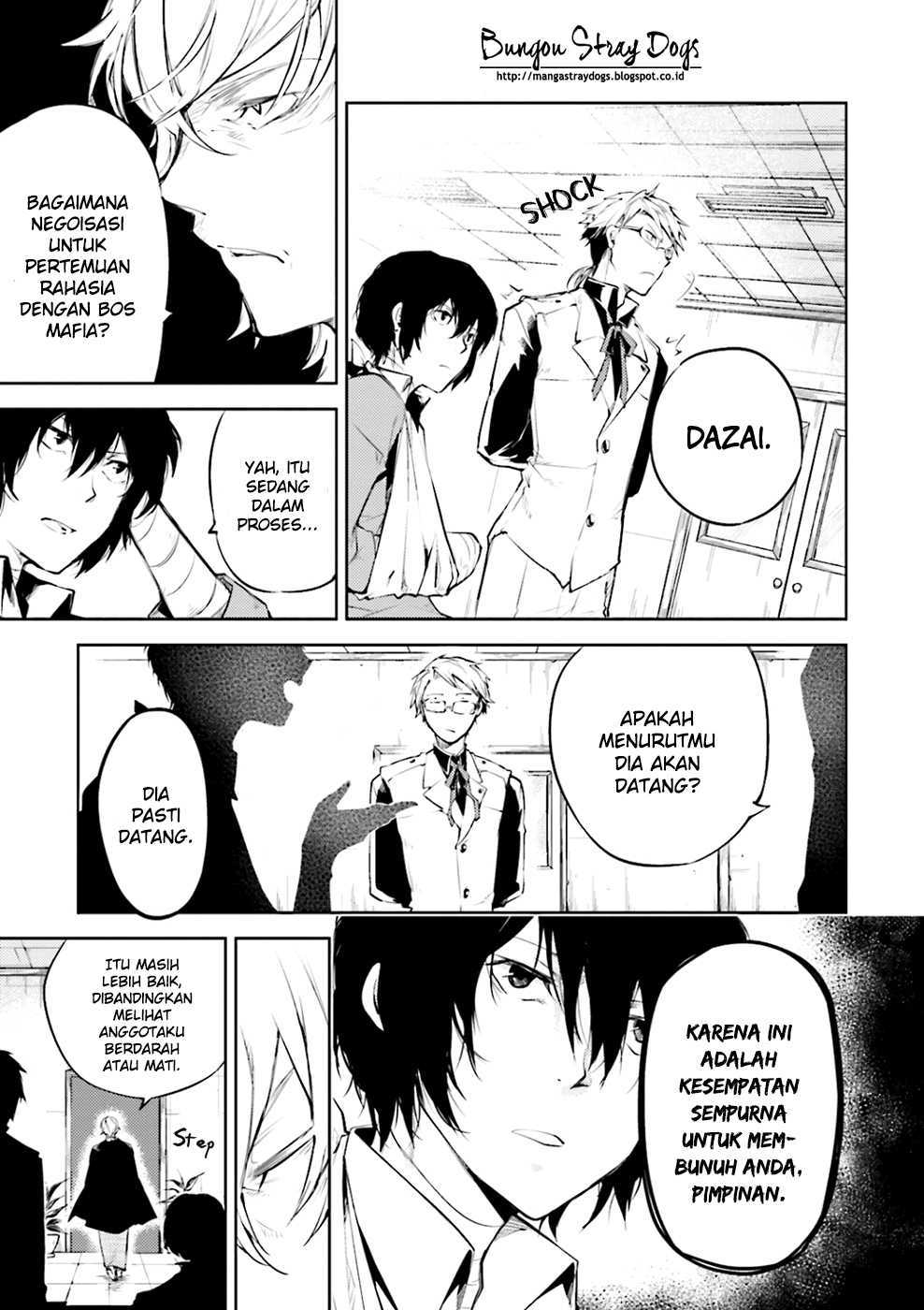 Bungou Stray Dogs chapter 30 halaman 8