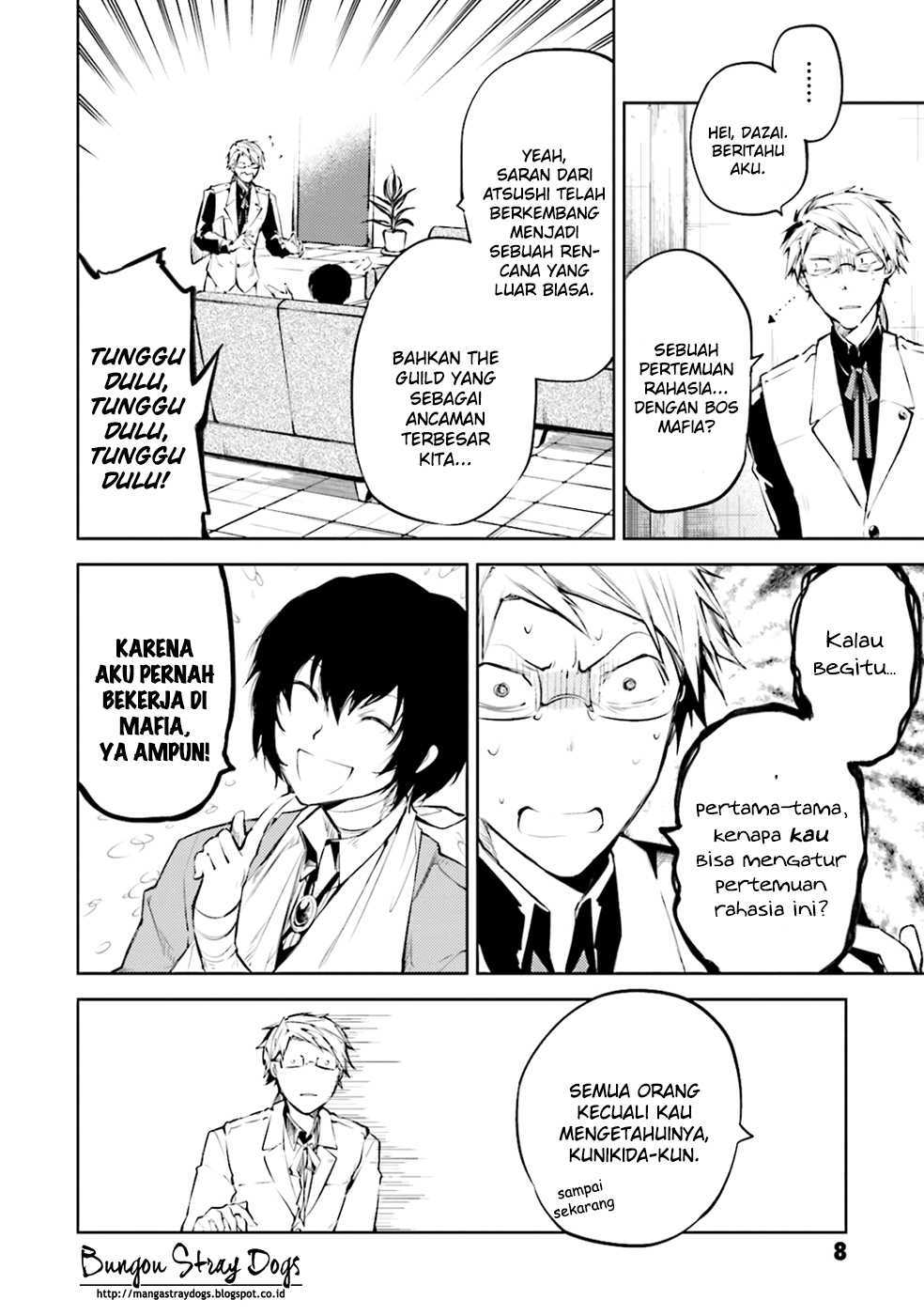 Bungou Stray Dogs chapter 30 halaman 9