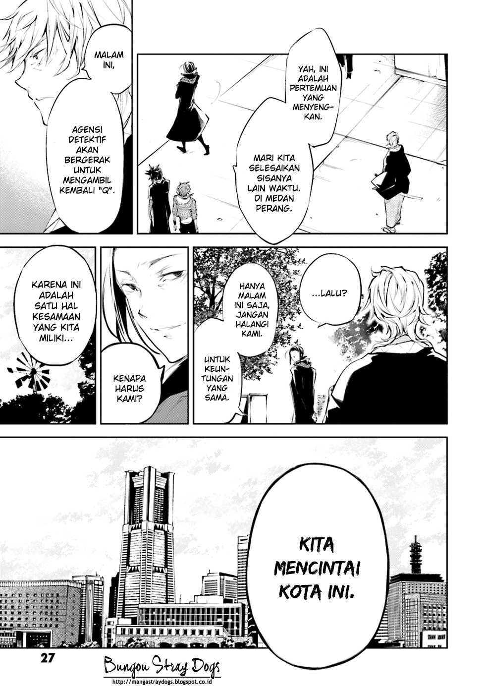 Bungou Stray Dogs chapter 30 halaman 27
