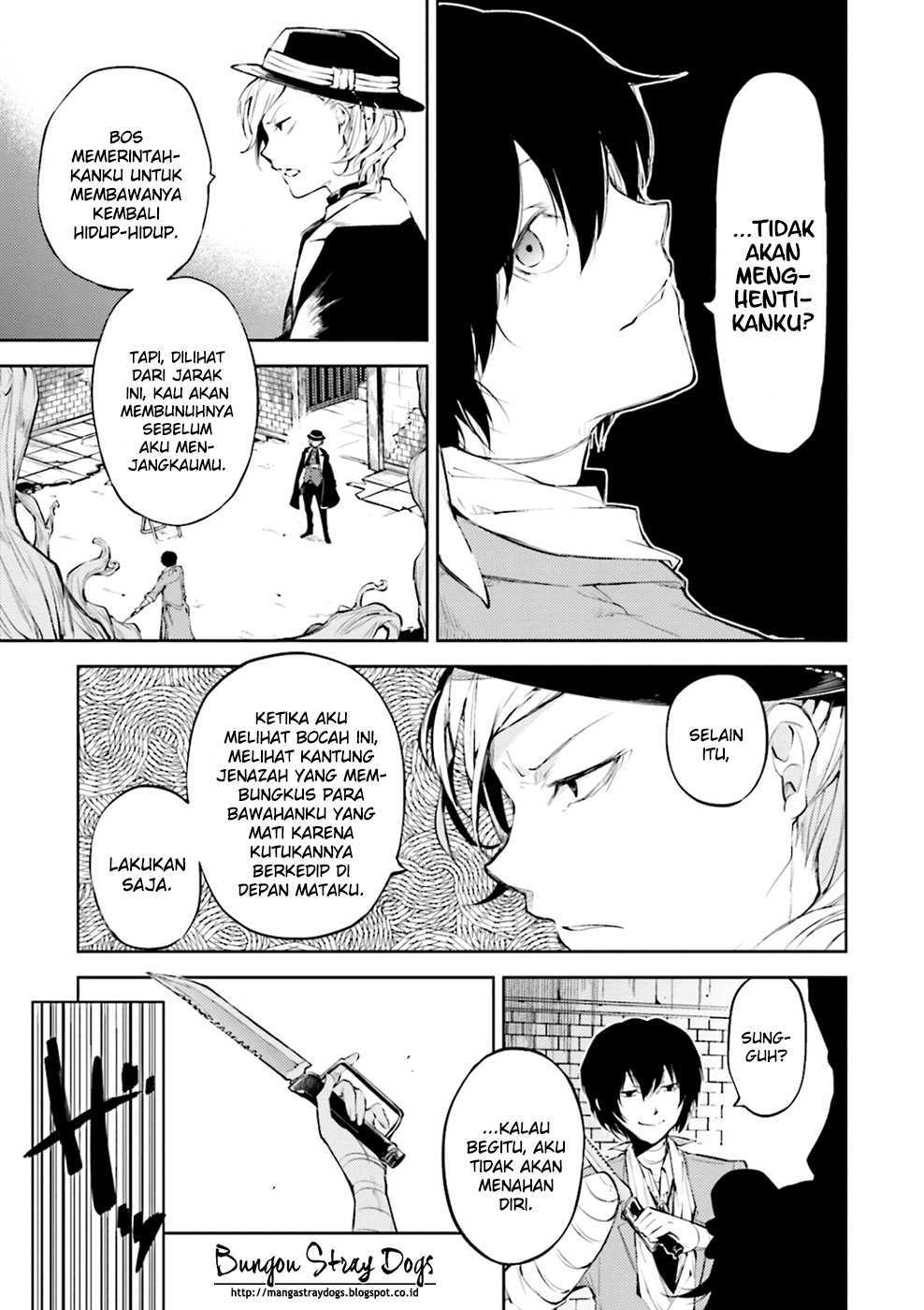 Bungou Stray Dogs chapter 31 halaman 8