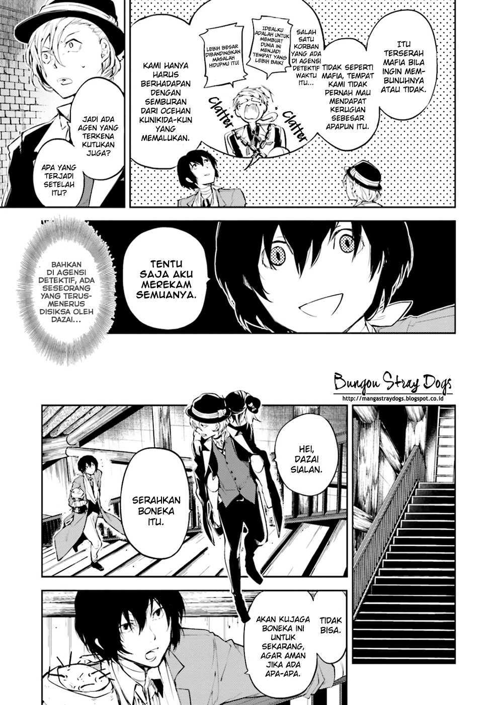 Bungou Stray Dogs chapter 31 halaman 10