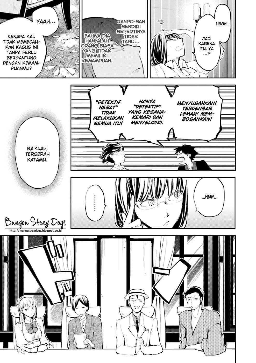 Bungou Stray Dogs Bab 32 halaman 22
