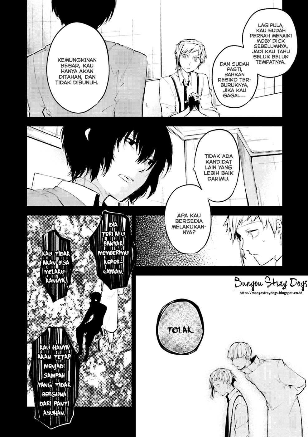Bungou Stray Dogs Bab 33 halaman 22
