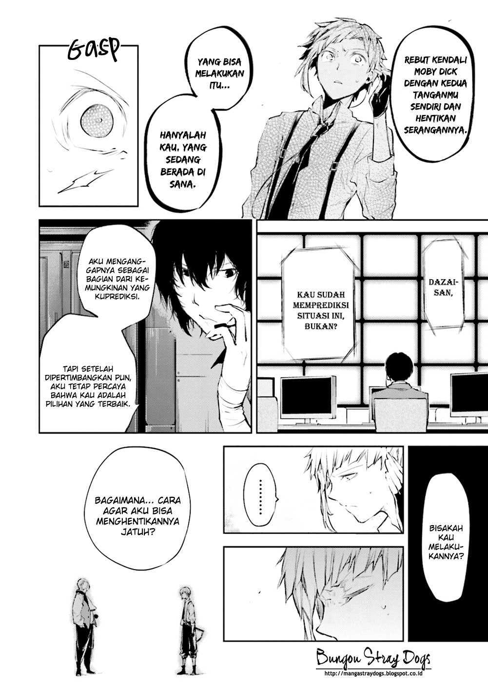 Bungou Stray Dogs Bab 33 halaman 34